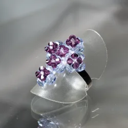  - Ring Trina -  - Laiton argenté